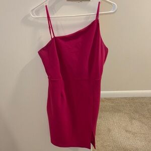 Elegant Pink Women's Dress